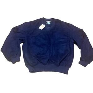NWT Monterey Club Men's Medium Pullover Blue Golf Resort Outdoors
